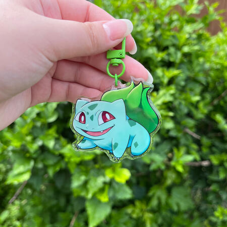 bulbasaur keychain